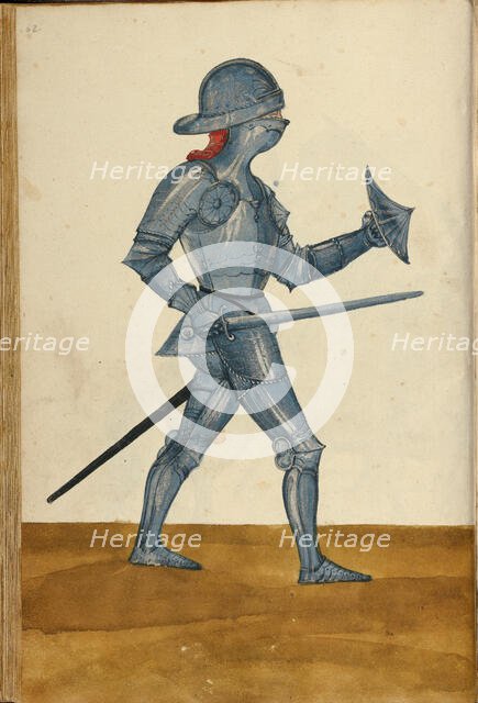 A Man in Armor, about 1560-1570. Creator: Unknown.