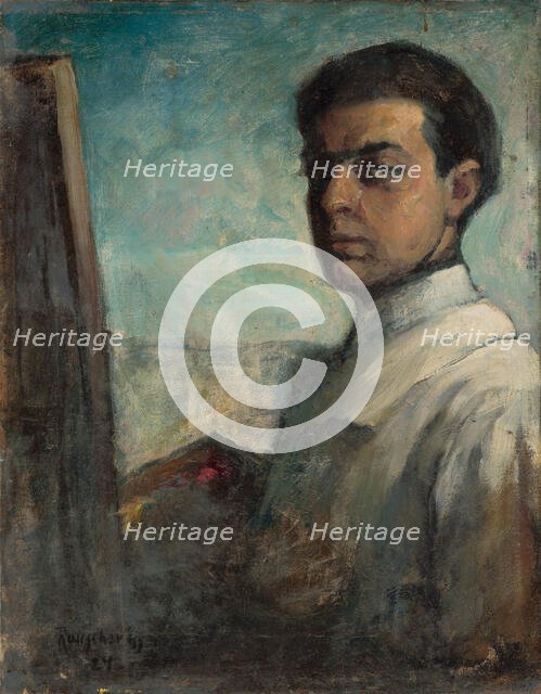 Self-Portrait, 1924. Creator: Juraj Rauscher.