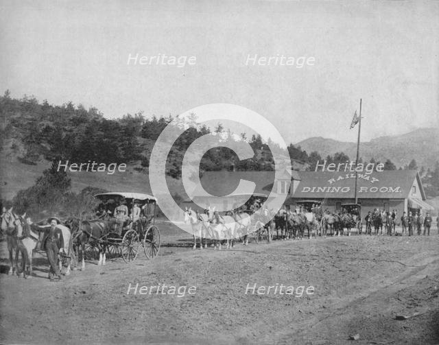 'Pike's Peak (Col.) Toll Road', c1897. Creator: Unknown.