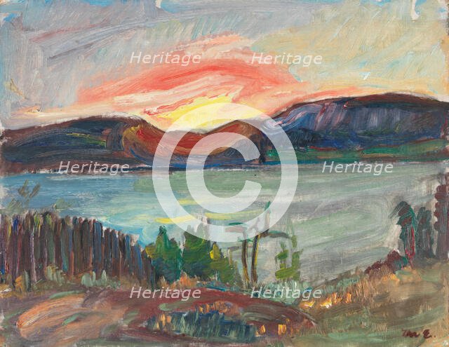 From Holmsbu, 1935. Creator: Thorvald Erichsen.