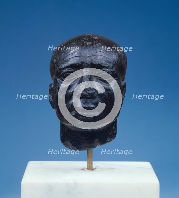 Head of a Priest, 3rd-2nd century BC. Creator: Unknown.