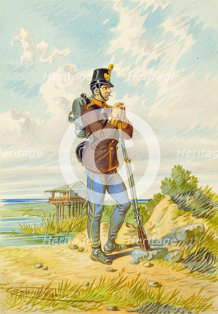 Soldier, undated. Creator: Franz Gerasch.