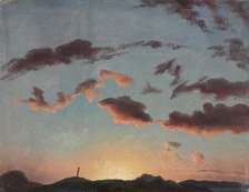 Cloud Study. Artist: Baade, Knud (1808-1879)