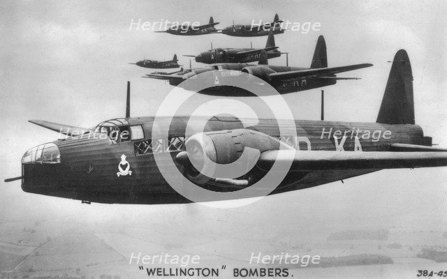'Wellington Bombers', c1940s. Artist: Unknown