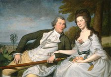 Benjamin and Eleanor Ridgely Laming, 1788. Creator: Charles Willson Peale.