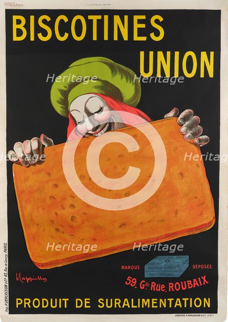 Biscotines Union, c1905-1906. Creator: Cappiello, Leonetto (1875-1942).