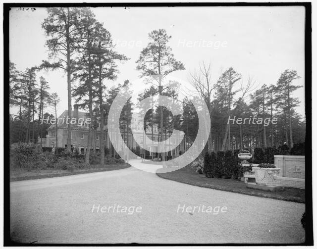Georgian Court, Lakewood, N.J., c1901. Creator: William H. Jackson.
