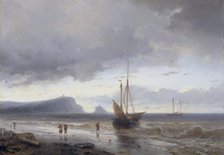 Along the Coast, 1840-1850. Creator: Johan Hendrick Louis Meijer.
