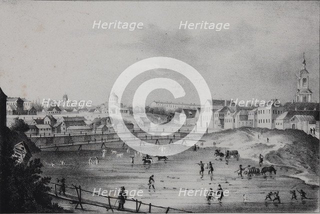 View of Oryol, 1830s.