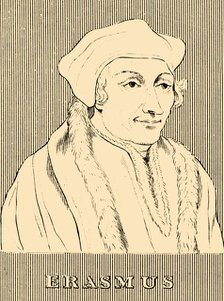 'Erasmus', (1466-1536), 1830. Creator: Unknown.
