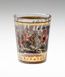 Beaker, Bohemia, c. 1730. Creator: Bohemia Glass.