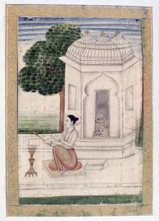 Bamgali Ragini, Ragamala Album, School of Rajasthan, 19th century. Artist: Unknown