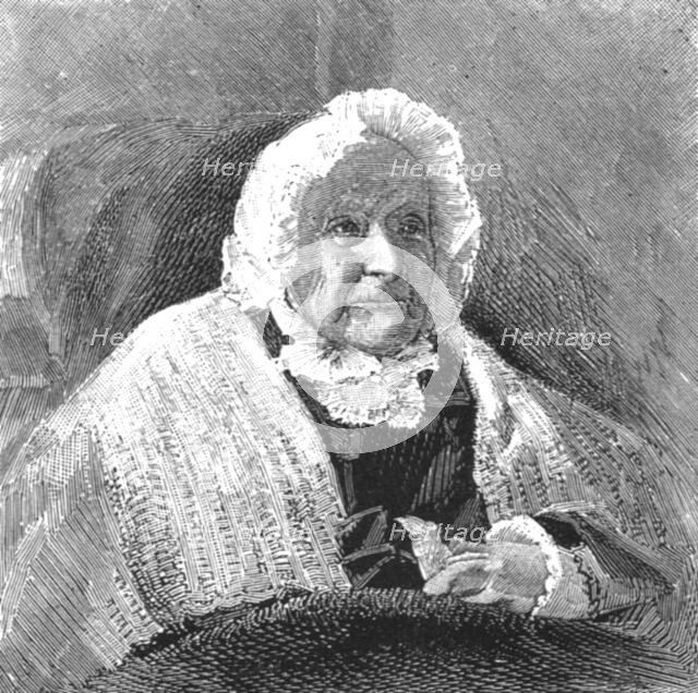 ''A Distinguished Centenarian, Mrs Sarah Thring of Alford Estates, Somerset', 1890. Creator: Unknown.