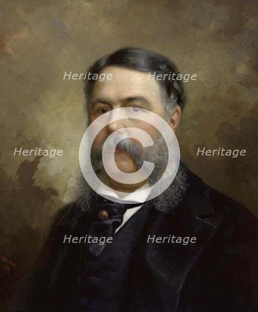Chester A. Arthur, 1881. Creator: Ole Peter Hansen Balling.