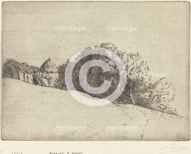 Stand of Trees (Bouquet d'arbres). Creator: Alphonse Legros.