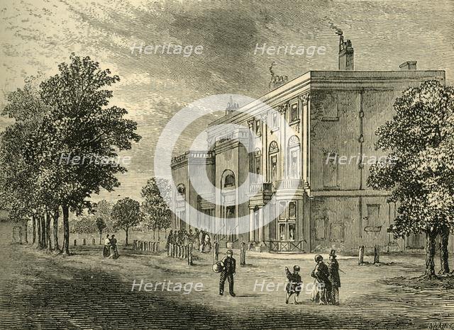 'The "Eyre Arms" in 1820', (c1876). Creator: Unknown.