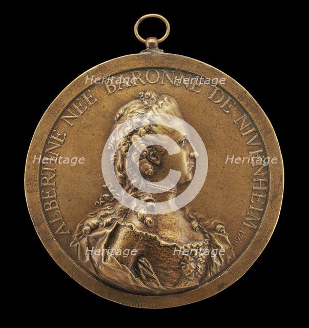 Albertine de Nivenheim, 1768. Creator: Giovanni Battista Nini.