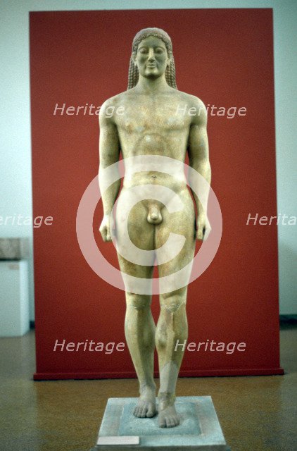 Kouros, c650-500 BC. Artist: Unknown