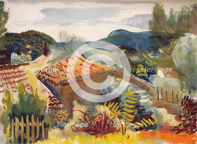 'Landscape', 20th century. Artist: Isaac Grunewald.