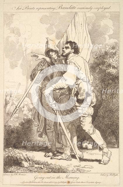 Going Out in the Morning, November 15, 1779. Creator: Robert Blyth.