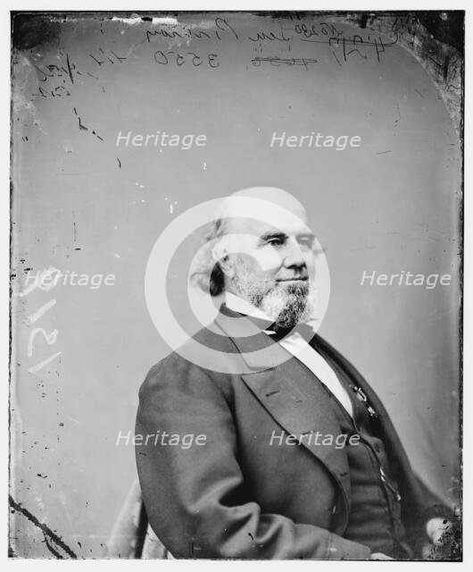 Samuel Clarke Pomeroy of Kansas, between 1860 and 1875. Creator: Unknown.