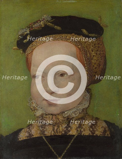 Portrait of a Girl, ca 1545. Artist: Seisenegger, Jakob (1505-1567)