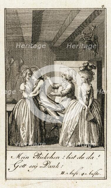 Iffland's Jager, 1786. Creator: Daniel Nikolaus Chodowiecki.