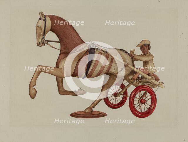 Trotter in Action, 1935/1942. Creator: Henry Murphy.