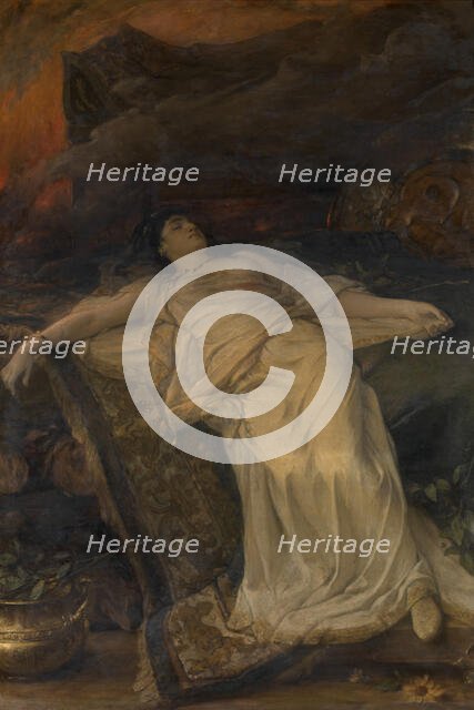 Polyxena on Achilles' Stake. Creator: Joseph Stallaert.