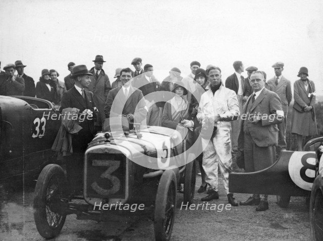 SV Holbrook, winner of the 500 Miles Race, Brooklands, Surrey, (c1920s?). Artist: Unknown
