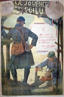 'Journée du Poilu 25 et 26 Décembre 1915', French World War I poster, 1915. Artist: Unknown