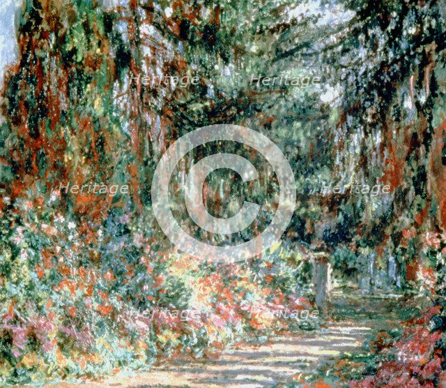 'Monet's Garden' c1880. Artist: Claude Monet