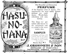 Hasu-no-hana - the Beautiful and Distinctive Perfume, 1909. Creator: Unknown.