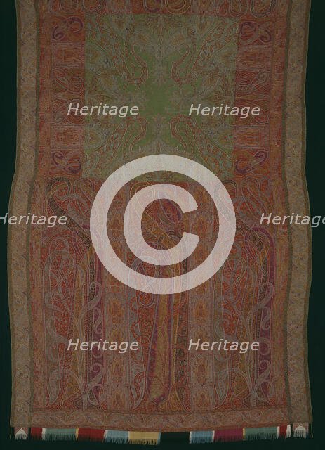 Long Shawl, India, 1840/45. Creator: Unknown.
