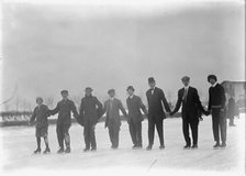 Skating Party, 1912. Creator: Harris & Ewing.