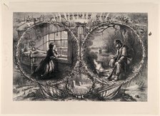Christmas Eve (published Harper's Weekly, January 3, 1863), 1863 (?). Creator: Thomas Nast.