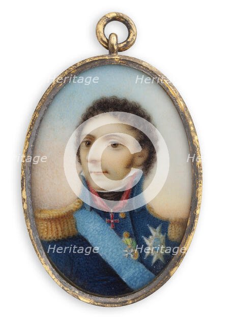 King Karl XIV Johan, late 18th-early 19th century. Creator: Carl Robert Fahlcrantz.