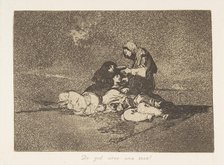 Plate 59 from 'The Disasters of War' (Los Desastres de la Guerra): 'Wh..., 1811-12 (published 1863). Creator: Francisco Goya.