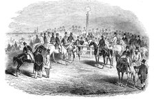 The Betting Ring, Derby Day, Epsom Races, 1844. Creator: Unknown.