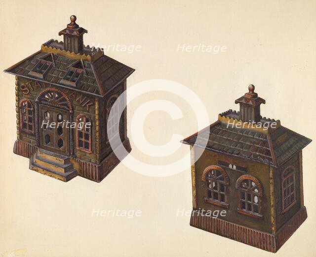 State Bank #2, c. 1939. Creator: Clementine Fossek.