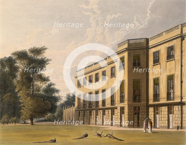 South entrance of the Carlton House, Westminster, London. Artist: Unknown