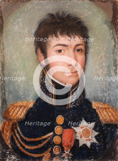 Portrait of General Henri-Gatien Bertrand (1773-1844), 1808. Creator: Anonymous.