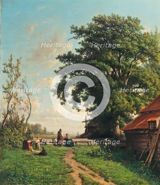 Washing Day. Creator: Gerrit Alexander Godart Filip Mollinger.