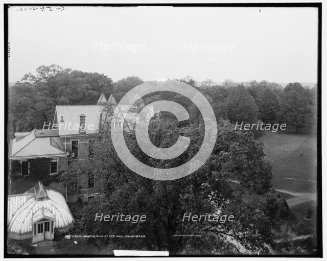 Campus, Ohio State Univ., Columbus, Ohio, between 1900 and 1915. Creator: Unknown.