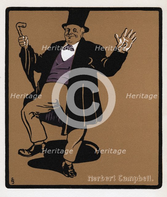 Herbert Campbell (1844-1904), Drury Lane comedian, 19th century. Artist: Unknown