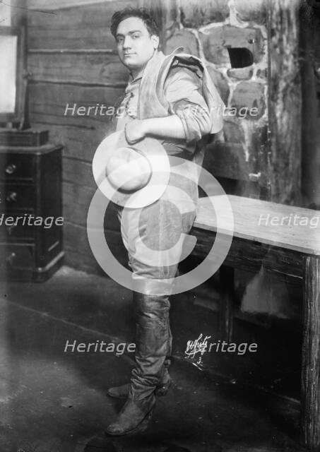 Caruso as Johnson, White, NY, 1910. Creator: Bain News Service.