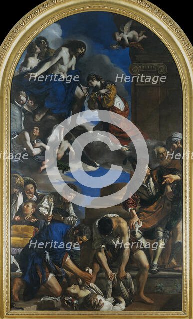 Burial of Saint Petronilla, 1623. Creator: Guercino (1591-1666).