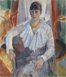 Woman in White, 1915. Creator: Rik Wouters.