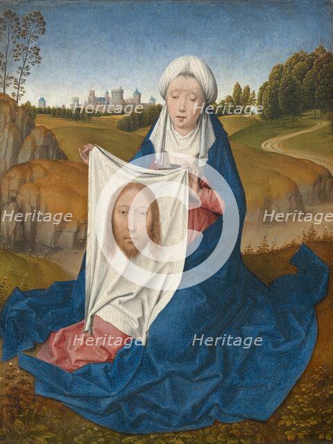 Saint Veronica [obverse], c. 1470/1475. Creator: Hans Memling.