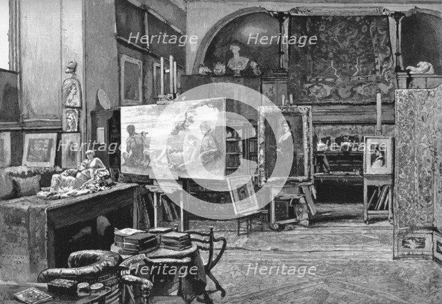 'The Studio', 1896. Artist: William Hatherell.